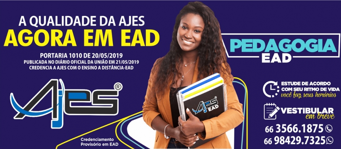 A qualidade AJES agora em EAD